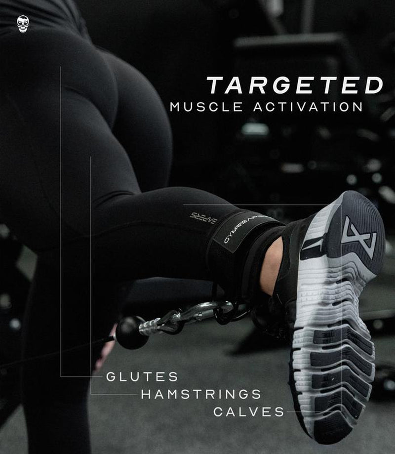 Elevate Your Workout: Gymreapers Adjustable Ankle Straps for Ultimate Glute and Lower Body Training - Neoprene Padded Comfort!