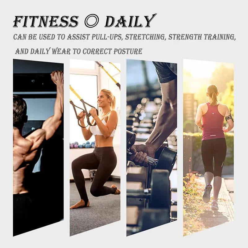 Ultimate Fitness Heavy Shoulder Straps for Enhanced Bench Press & Shoulder Training - Stable Support for Back & Chest Muscle Development