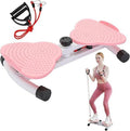 Transform Your Core with the 330 Lbs Silent Anti-Slip Waist Twister Board - The Ultimate Ab Machine with Resistance Bands for Effective Workouts and Waist Slimming!