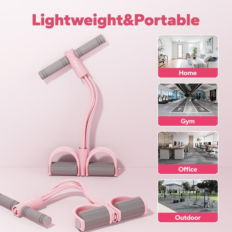 Merach Multifunctional Resistance Band - Full-Body Home Workout for Yoga, Sit-Ups, and Abdominal Training