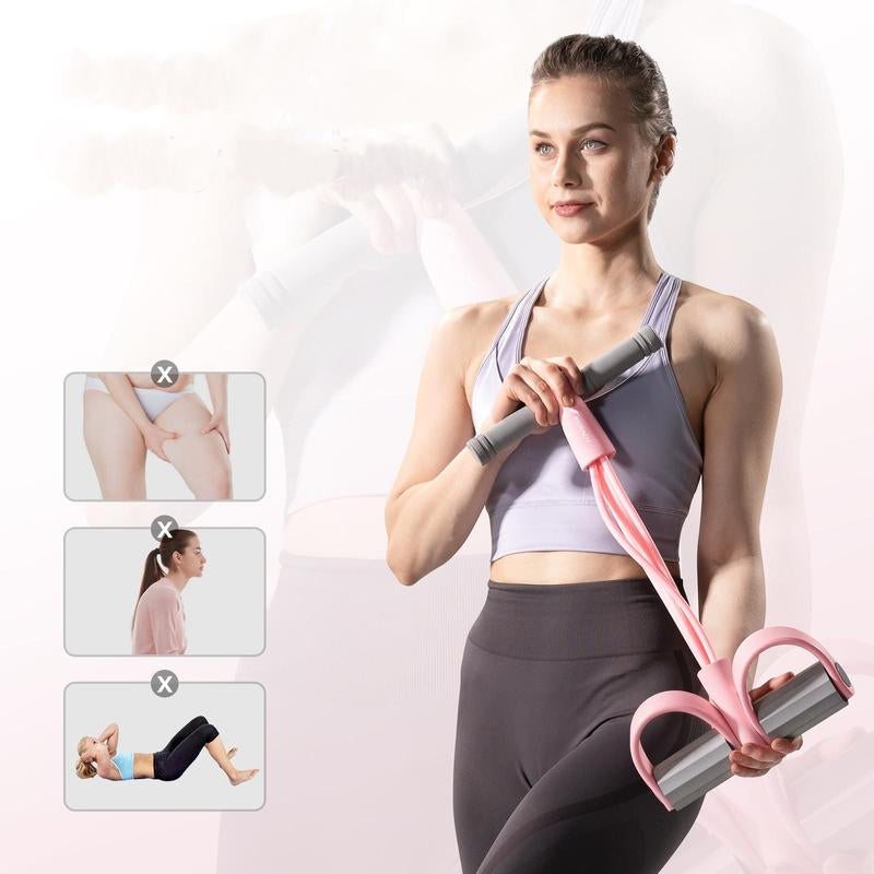 Merach Multifunctional Resistance Band - Full-Body Home Workout for Yoga, Sit-Ups, and Abdominal Training
