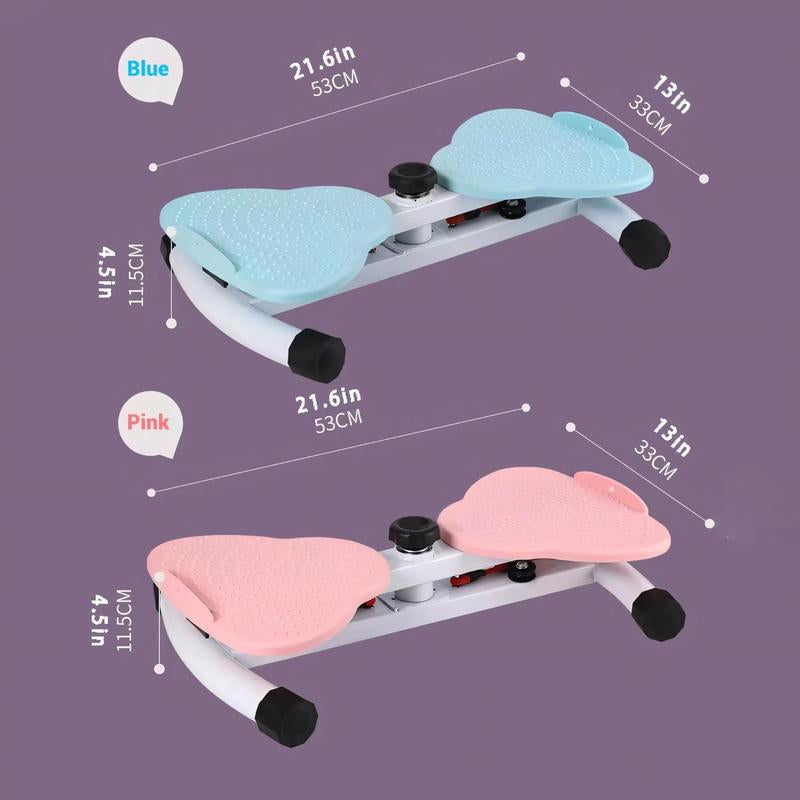 Transform Your Core with the 330 Lbs Silent Anti-Slip Waist Twister Board - The Ultimate Ab Machine with Resistance Bands for Effective Workouts and Waist Slimming!